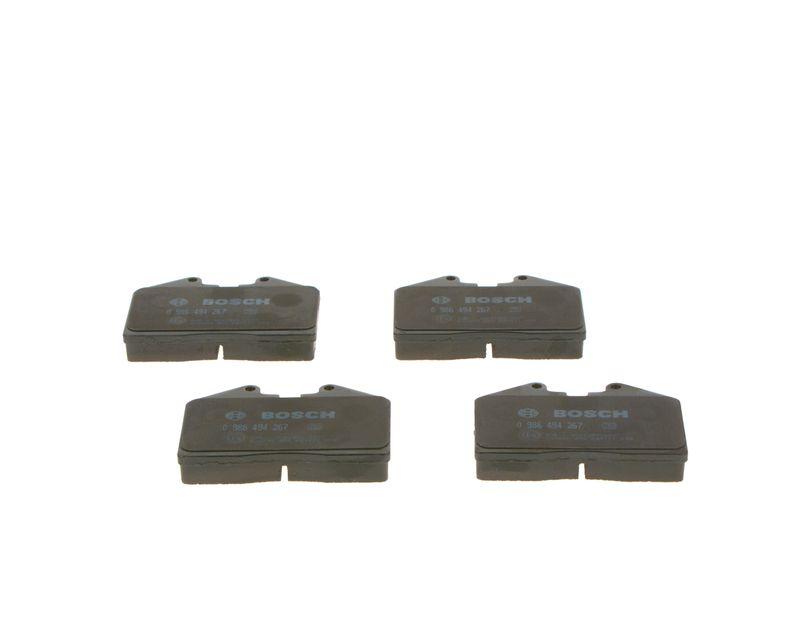 Kit de plaquettes de frein, frein à disque BOSCH 0 986 494 267