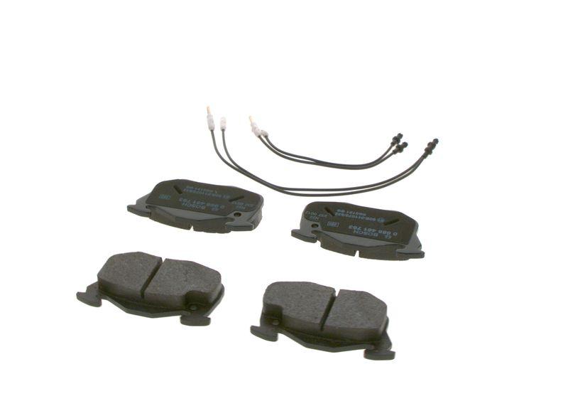 Kit de plaquettes de frein, frein à disque BOSCH 0 986 461 763