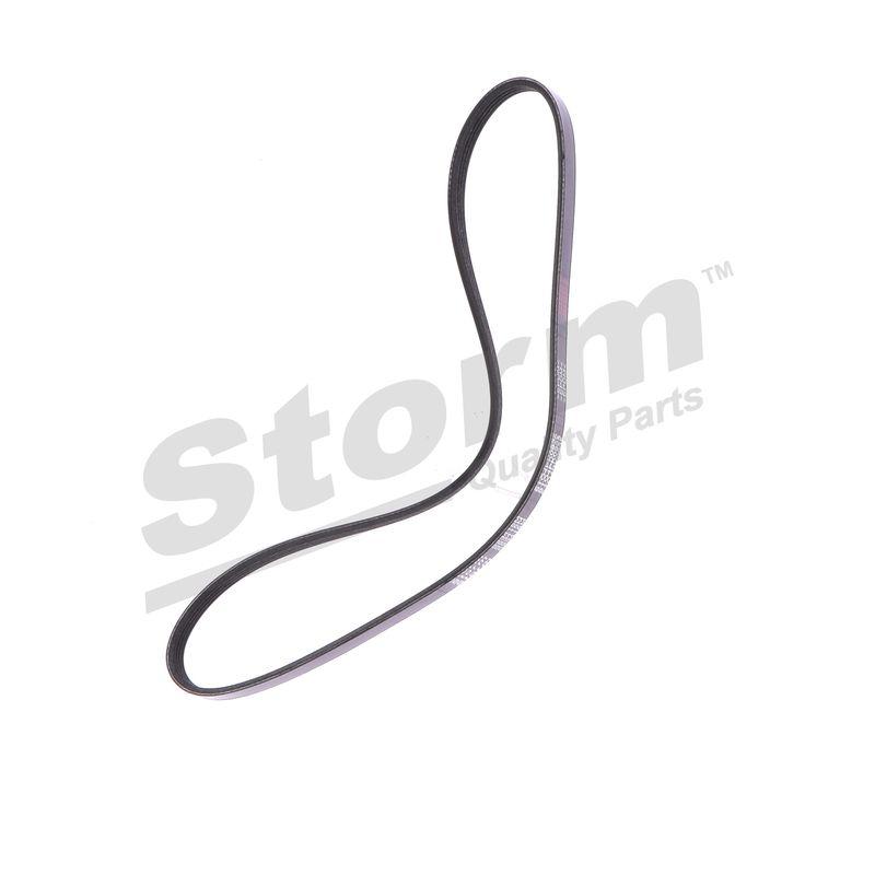 Courroie trapézoïdale à nervures STORM QUALITY PARTS STO4PK0925