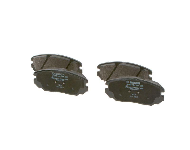 Kit de plaquettes de frein, frein à disque BOSCH 0 986 494 374