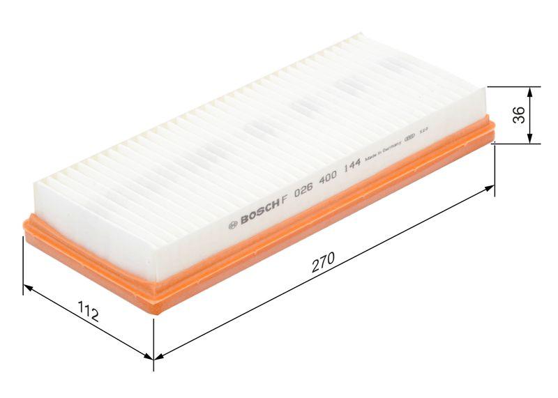 Filtre à air BOSCH F 026 400 144