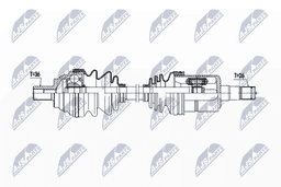 Arbre de transmission NTY NPW-VW-192