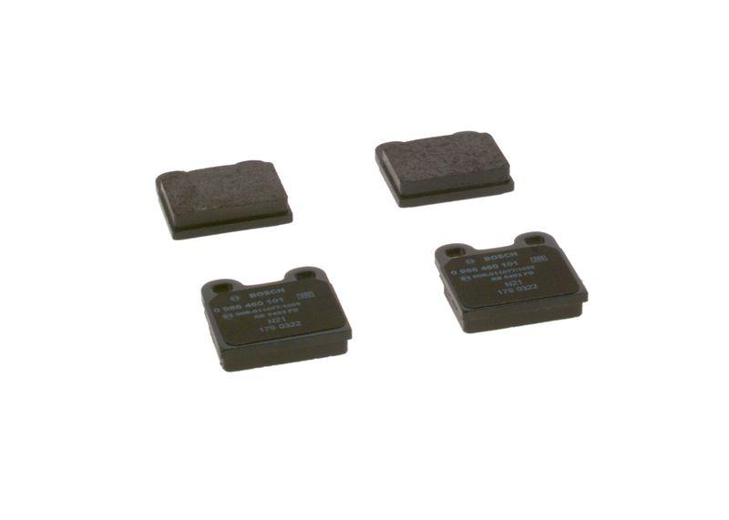 Kit de plaquettes de frein, frein à disque BOSCH 0 986 460 101