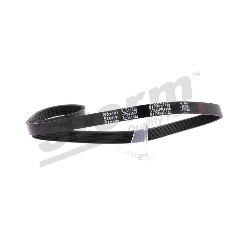 Courroie trapézoïdale à nervures STORM QUALITY PARTS STO5PK1138
