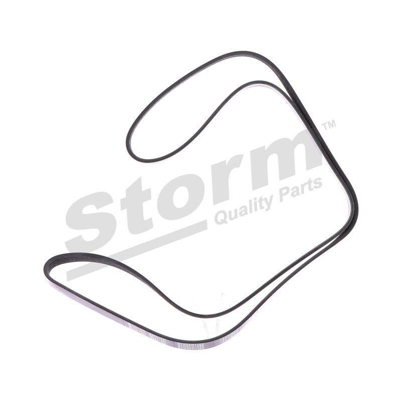 Courroie trapézoïdale à nervures STORM QUALITY PARTS STO6PK1792