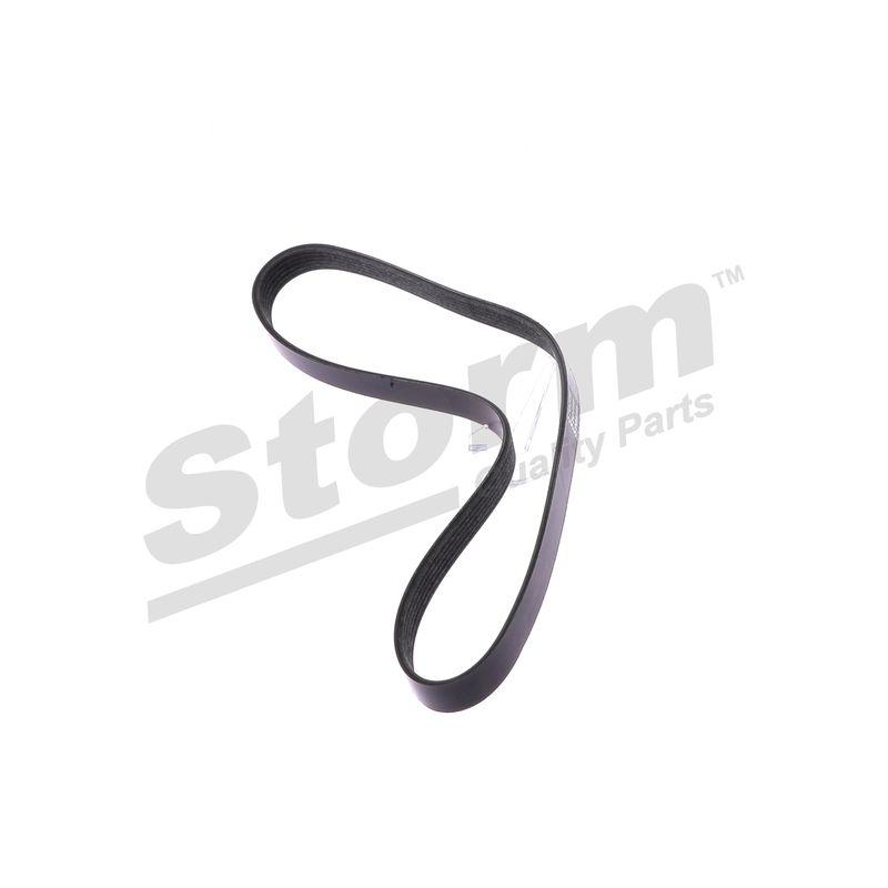 Courroie trapézoïdale à nervures STORM QUALITY PARTS STO6PK1038