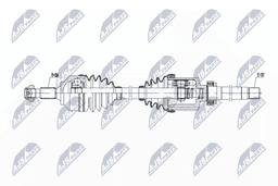 Arbre de transmission NTY NPW-PE-103