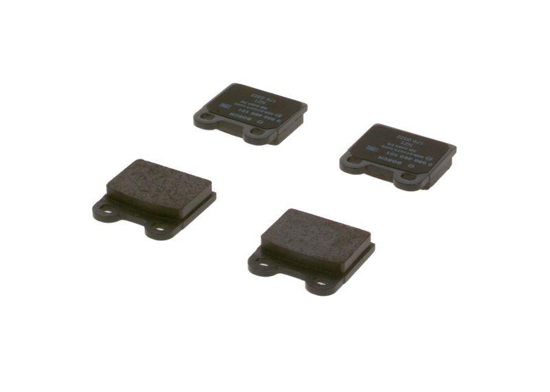 Kit de plaquettes de frein, frein à disque BOSCH 0 986 460 101
