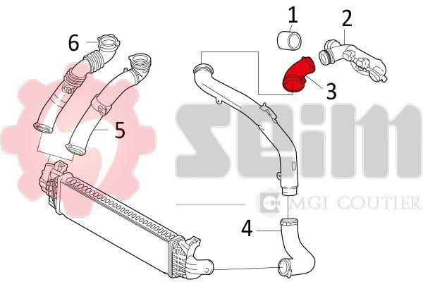 Gaine de suralimentation SEIM 981237