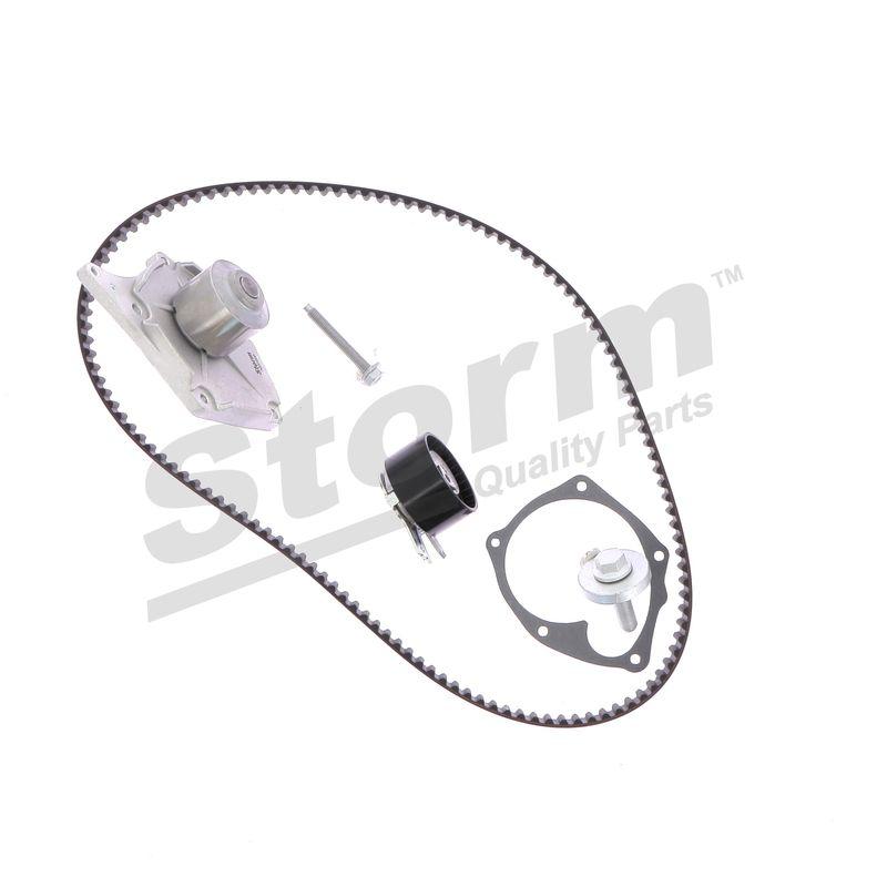 Pompe à eau + kit de courroie crantée STORM QUALITY PARTS 5550578KP