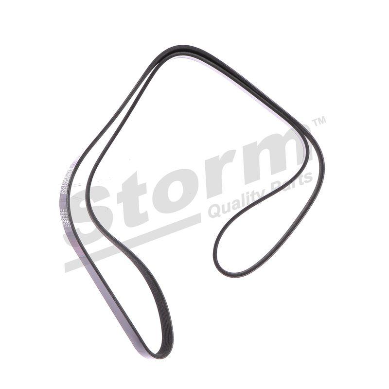 Courroie trapézoïdale à nervures STORM QUALITY PARTS STO6PK1700