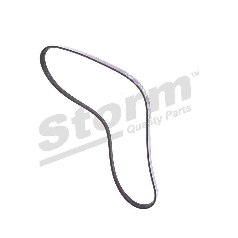 Courroie trapézoïdale à nervures STORM QUALITY PARTS STO6PK1019