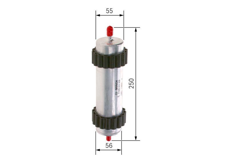 Filtre à carburant BOSCH F 026 402 808