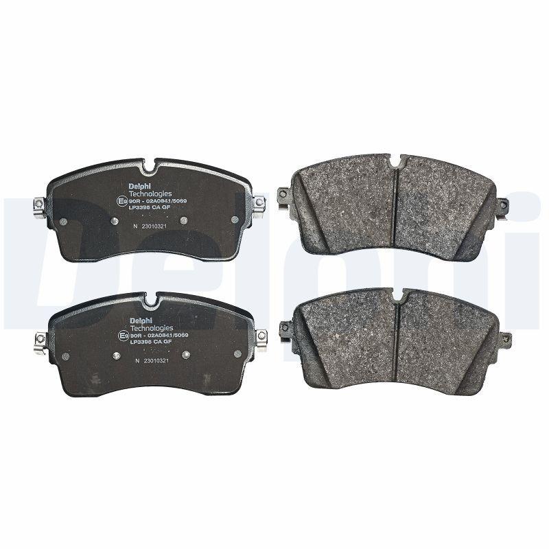 Kit de plaquettes de frein, frein à disque DELPHI LP3395