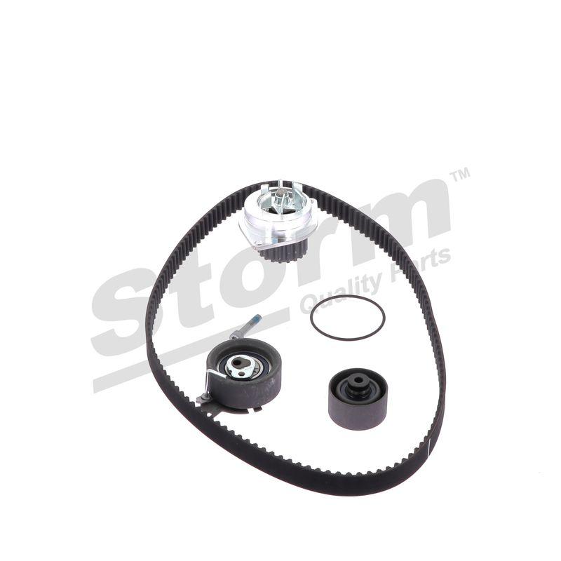 Pompe à eau + kit de courroie crantée STORM QUALITY PARTS 904470KP