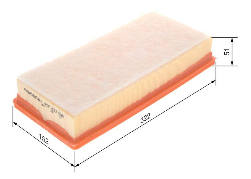 Filtre à air BOSCH 1 457 433 596