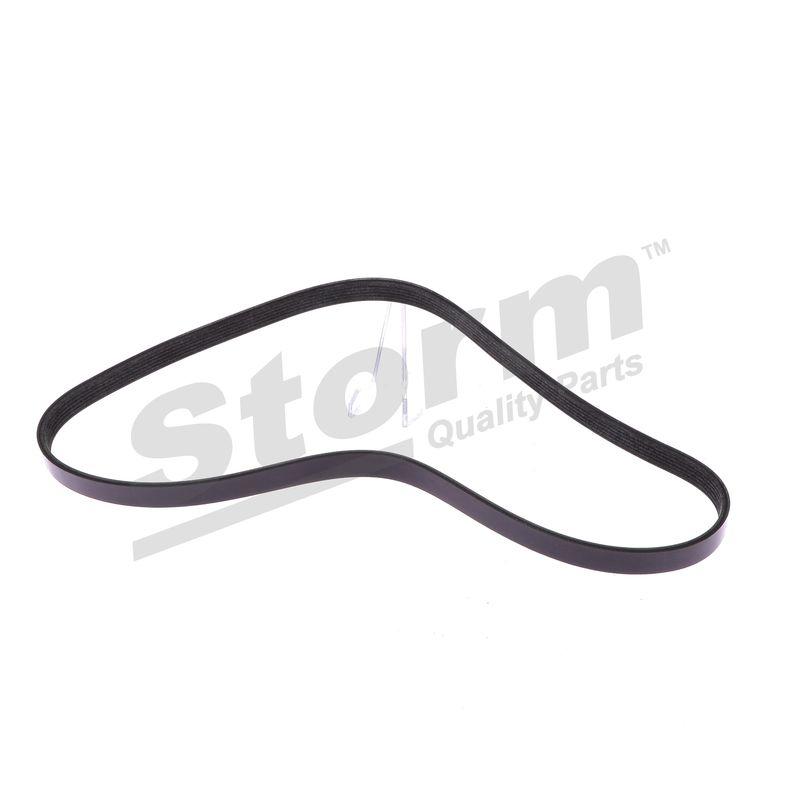 Courroie trapézoïdale à nervures STORM QUALITY PARTS STO6PK1019