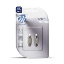 Ampoule, feu éclaireur de plaque M-Tech LB090W