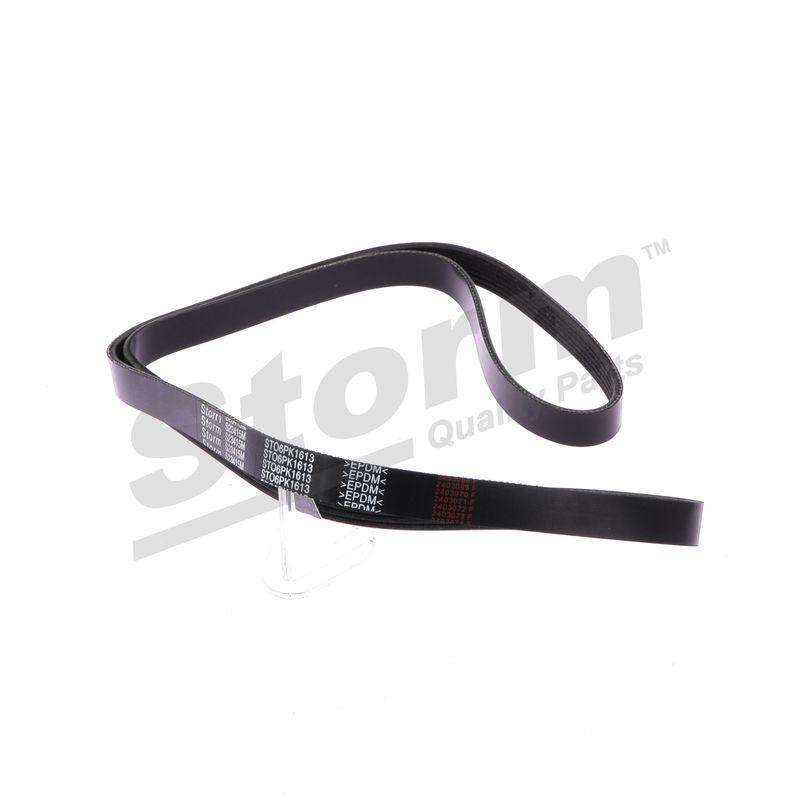 Courroie trapézoïdale à nervures STORM QUALITY PARTS STO6PK1613