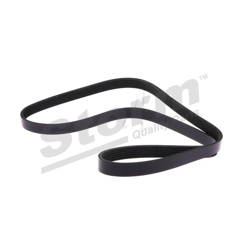 Courroie trapézoïdale à nervures STORM QUALITY PARTS STO6PK1438