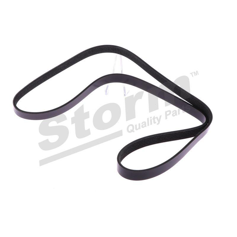 Courroie trapézoïdale à nervures STORM QUALITY PARTS STO6PK1438