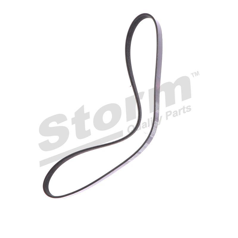 Courroie trapézoïdale à nervures STORM QUALITY PARTS STO6PK1038