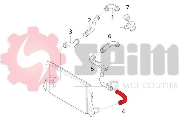 Gaine de suralimentation SEIM 981030