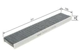 Filtre, air de l'habitacle BOSCH 1987432373