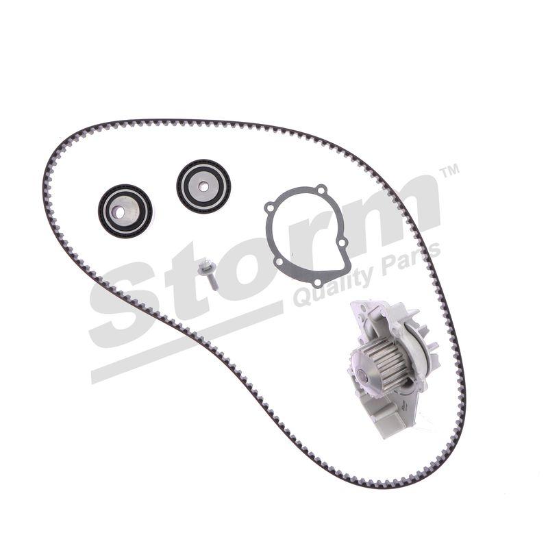 Pompe à eau + kit de courroie crantée STORM QUALITY PARTS 5550567KP