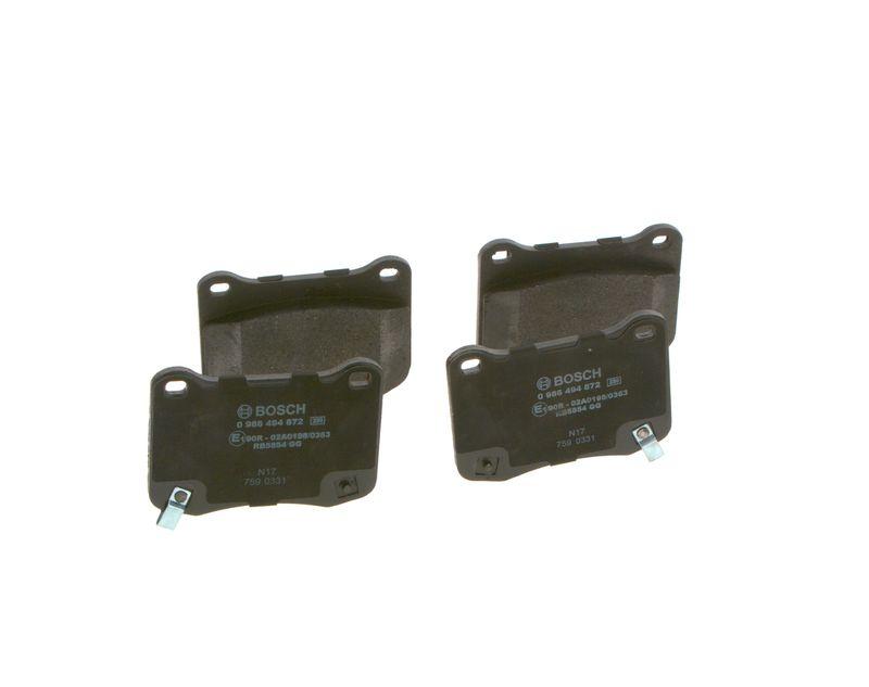Kit de plaquettes de frein, frein à disque BOSCH 0 986 494 872
