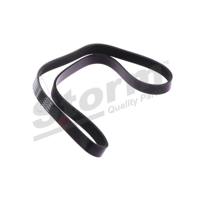 Courroie trapézoïdale à nervures STORM QUALITY PARTS STO6PK1125