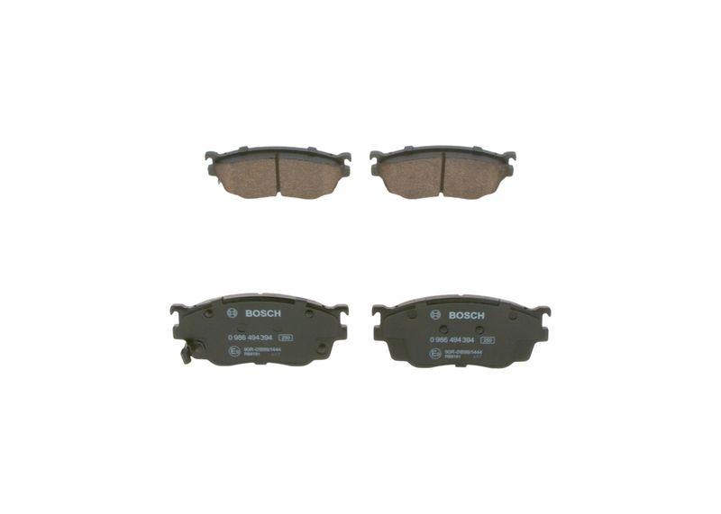 Kit de plaquettes de frein, frein à disque BOSCH 0 986 494 394