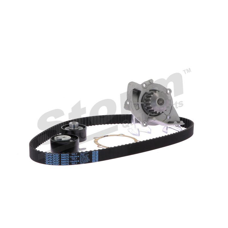 Pompe à eau + kit de courroie crantée STORM QUALITY PARTS 904595KP