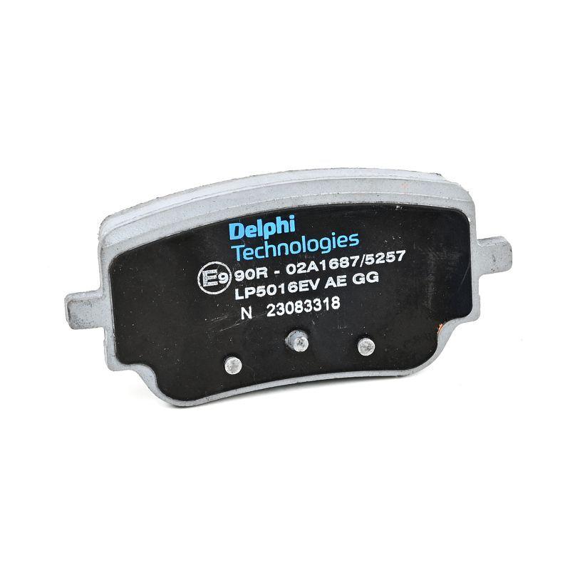Kit de plaquettes de frein, frein à disque DELPHI LP5016EV