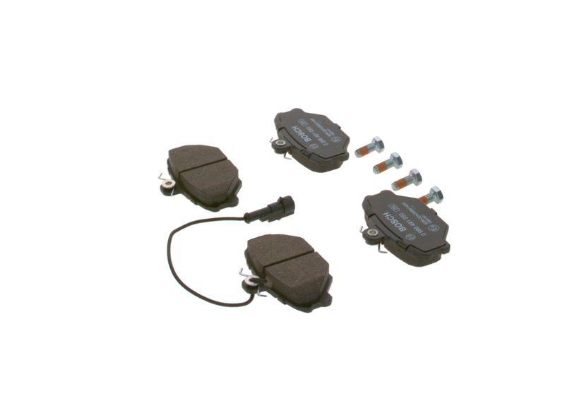 Kit de plaquettes de frein, frein à disque BOSCH 0 986 491 050