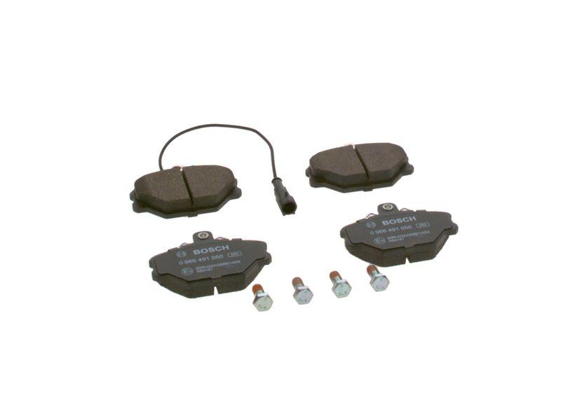 Kit de plaquettes de frein, frein à disque BOSCH 0 986 491 050