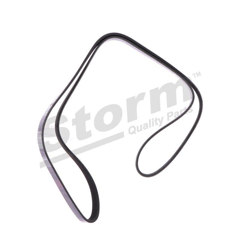 Courroie trapézoïdale à nervures STORM QUALITY PARTS STO6PK1663