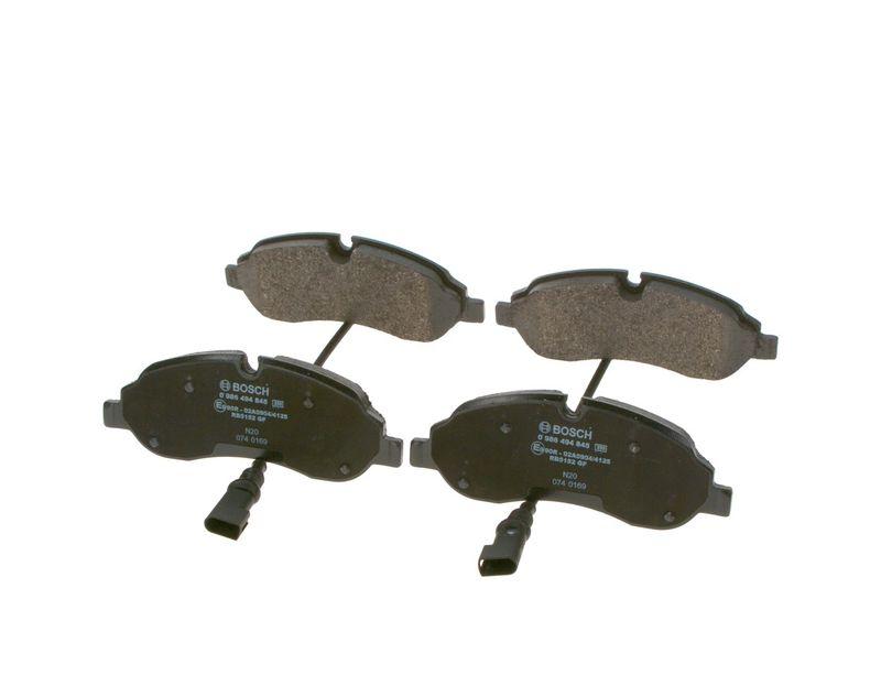 Kit de plaquettes de frein, frein à disque BOSCH 0 986 494 845