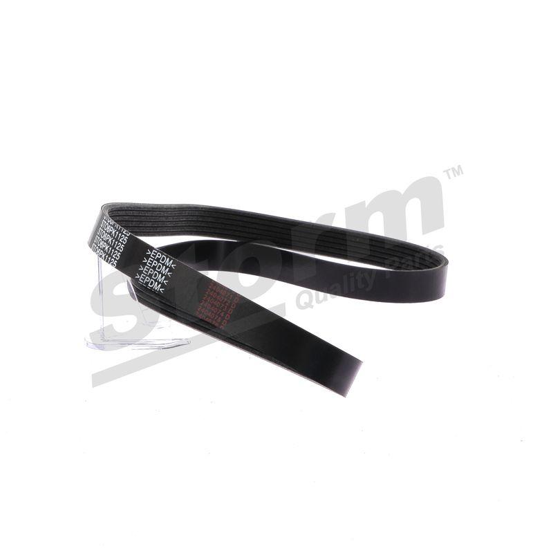 Courroie trapézoïdale à nervures STORM QUALITY PARTS STO6PK1125