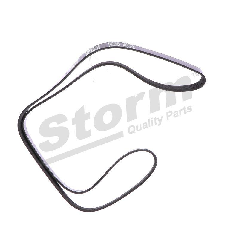 Courroie trapézoïdale à nervures STORM QUALITY PARTS STO6PK1688