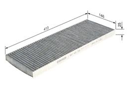 Filtre, air de l'habitacle BOSCH 1987432330