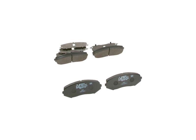 Kit de plaquettes de frein, frein à disque BOSCH 0 986 494 241