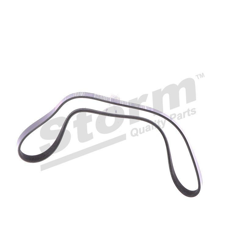 Courroie trapézoïdale à nervures STORM QUALITY PARTS STO6PK1013