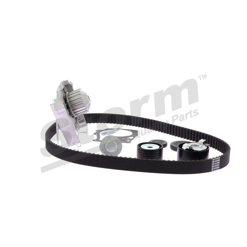 Pompe à eau + kit de courroie crantée STORM QUALITY PARTS 5550576KP