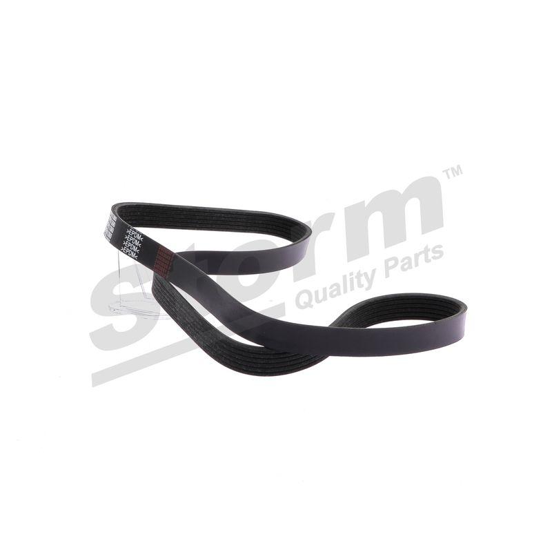 Courroie trapézoïdale à nervures STORM QUALITY PARTS STO6PK1390