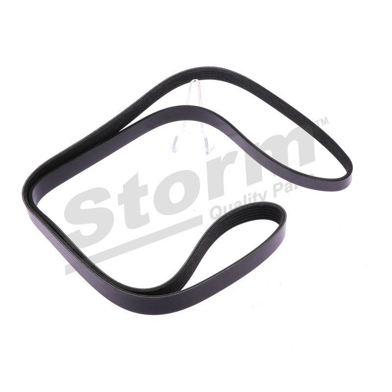 Courroie trapézoïdale à nervures STORM QUALITY PARTS STO6PK1775