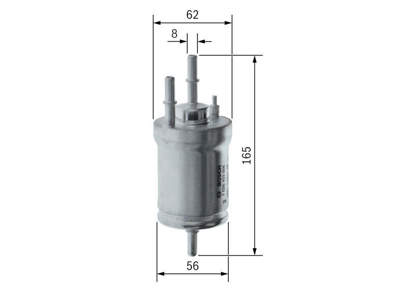 Filtre à carburant BOSCH F 026 403 006