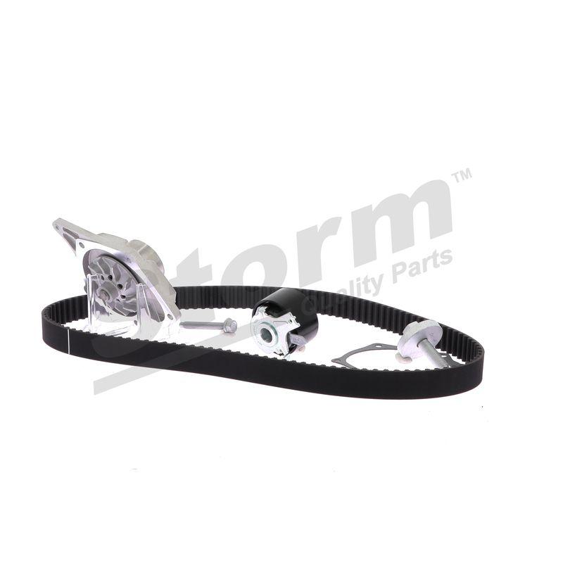 Pompe à eau + kit de courroie crantée STORM QUALITY PARTS 5550578KP