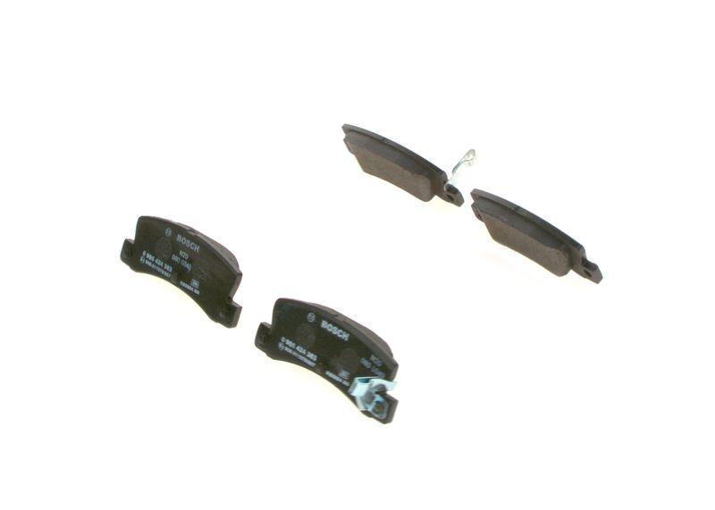 Kit de plaquettes de frein, frein à disque BOSCH 0 986 424 383