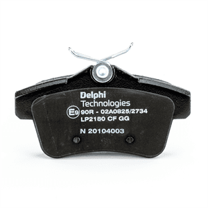 Kit de plaquettes de frein, frein à disque DELPHI LP2180